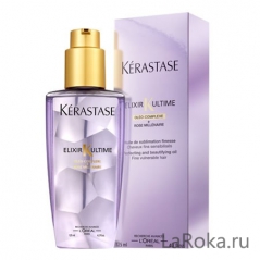 Kerastase Elixir Ultime with Millenium Rose Многофункциональное масло для тонких и чувствительных волос